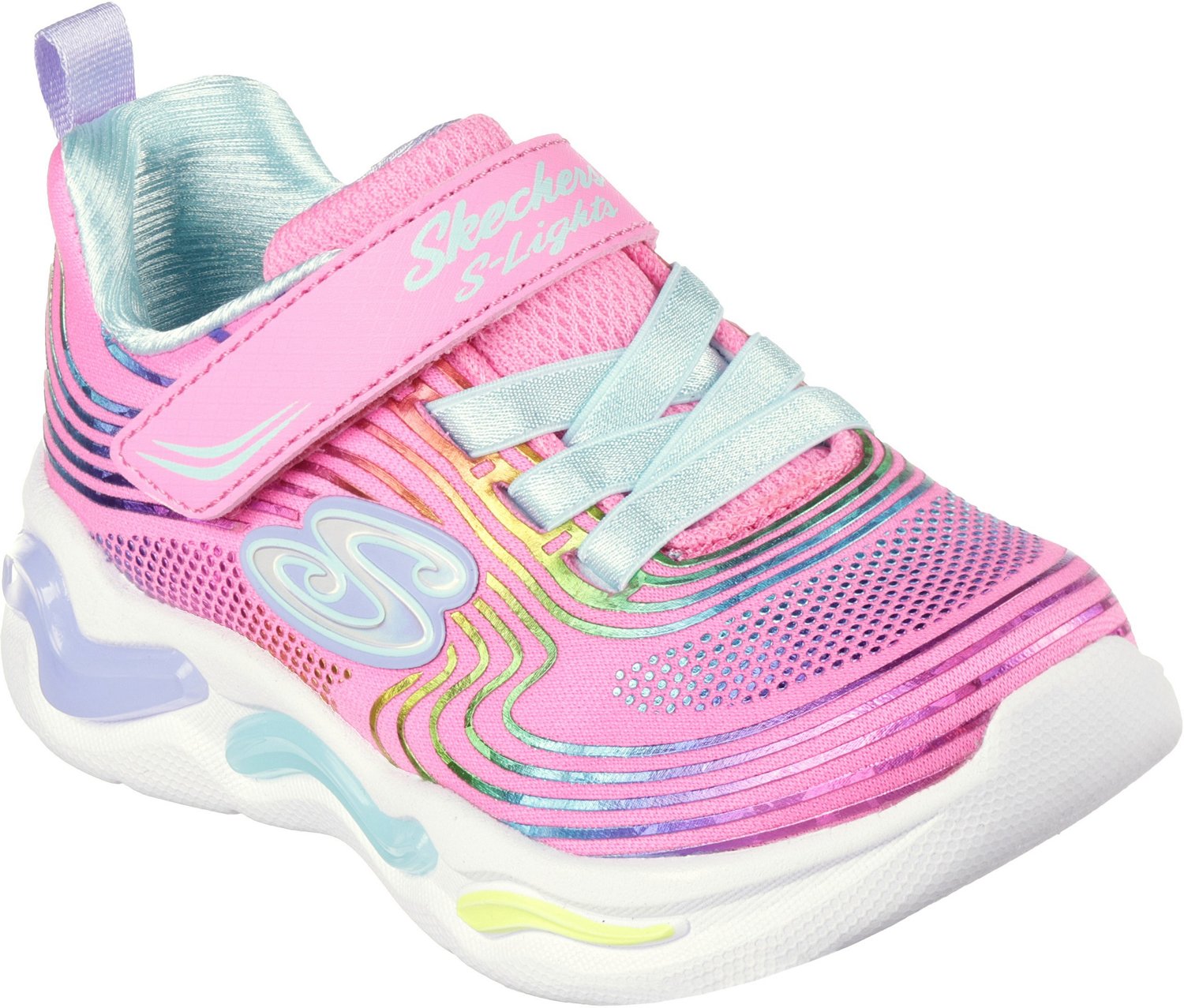 SKECHERS Toddler Girls' Wavy Beams Shoes | Academy