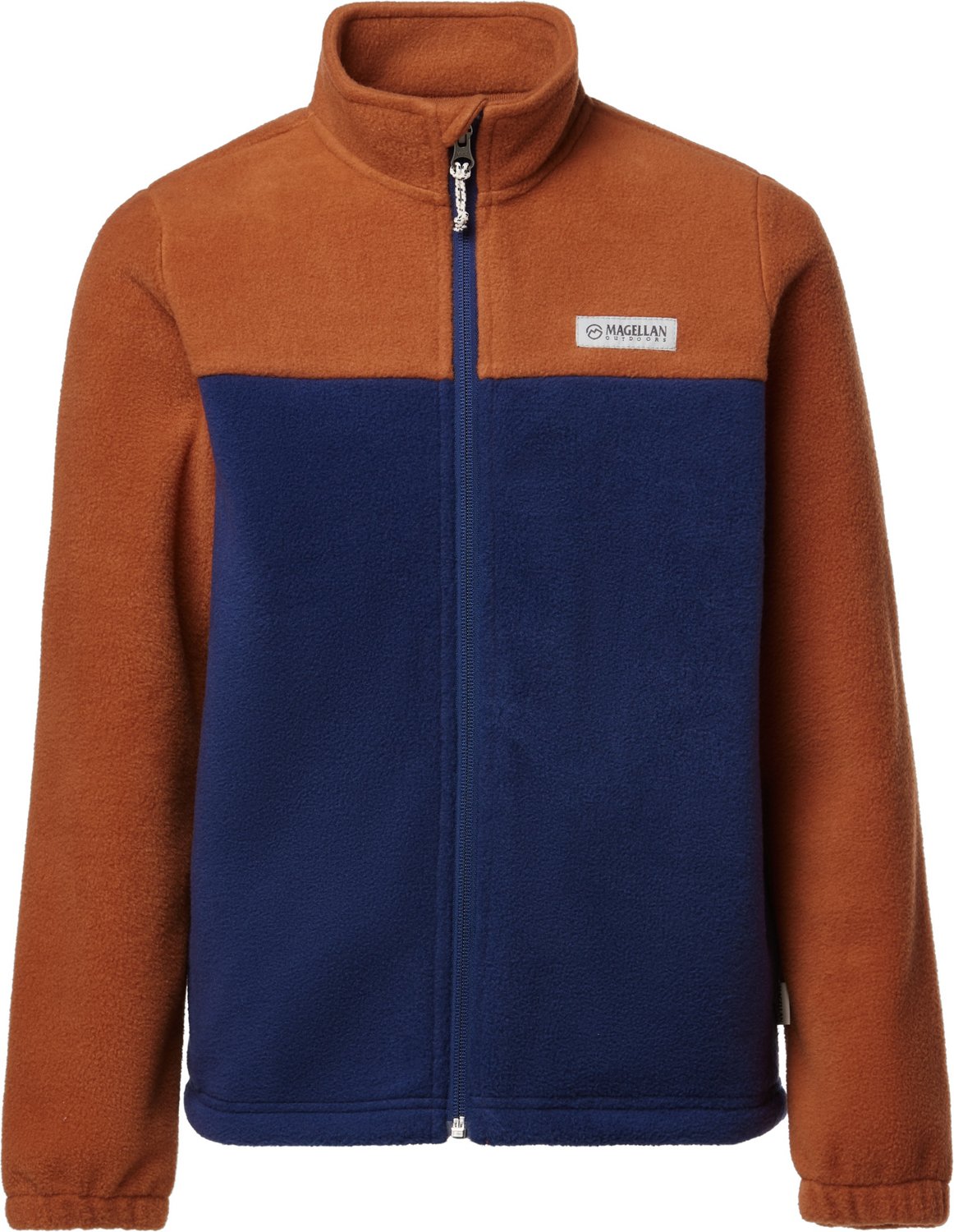 Magellan Outdoors Boys’ Arctic Fleece Colorblock Jacket Academy