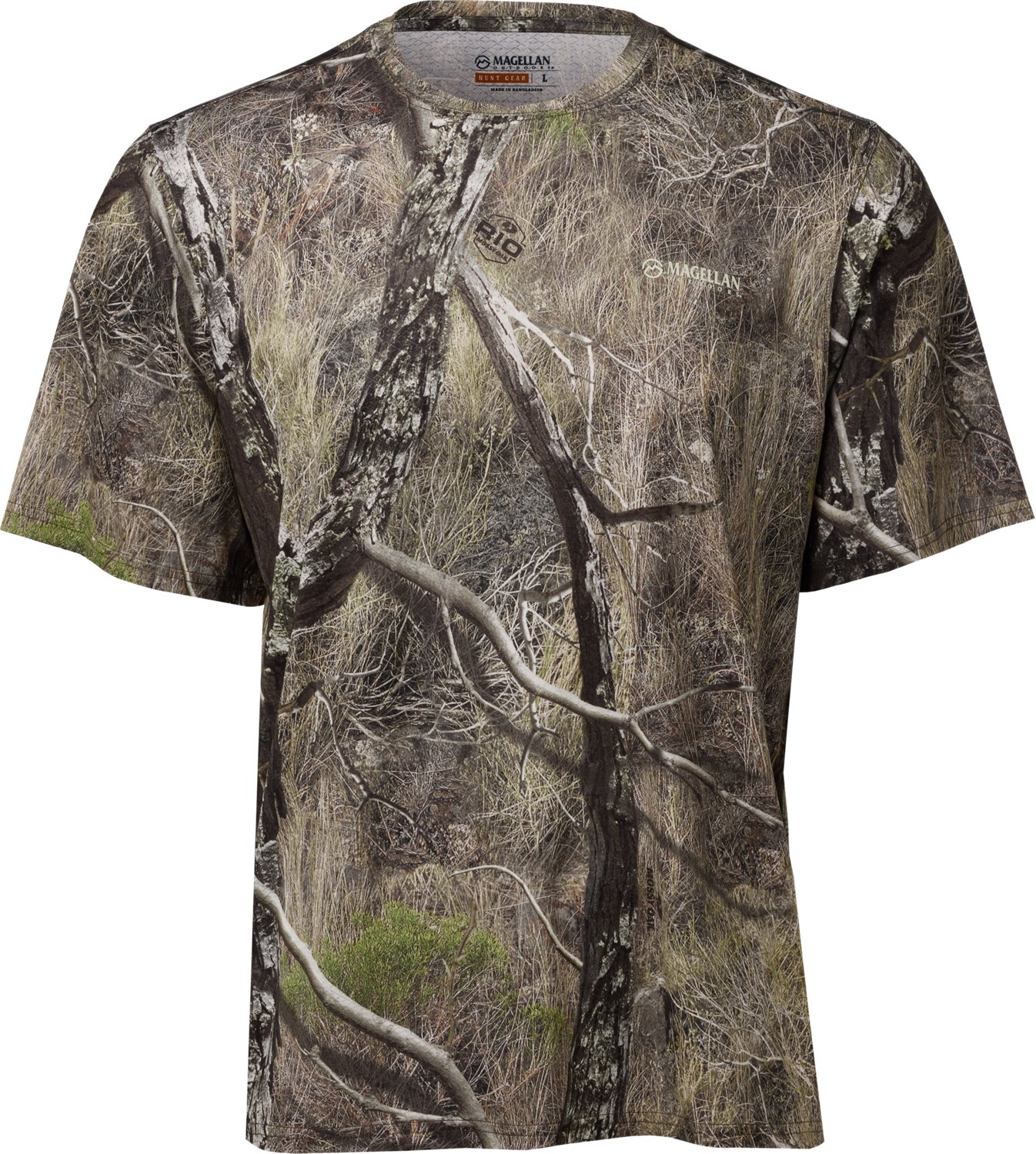 Magellan Outdoors Hunt Gear Women's Eagle Pass Tech Mesh Long Sleeve  T-shirt