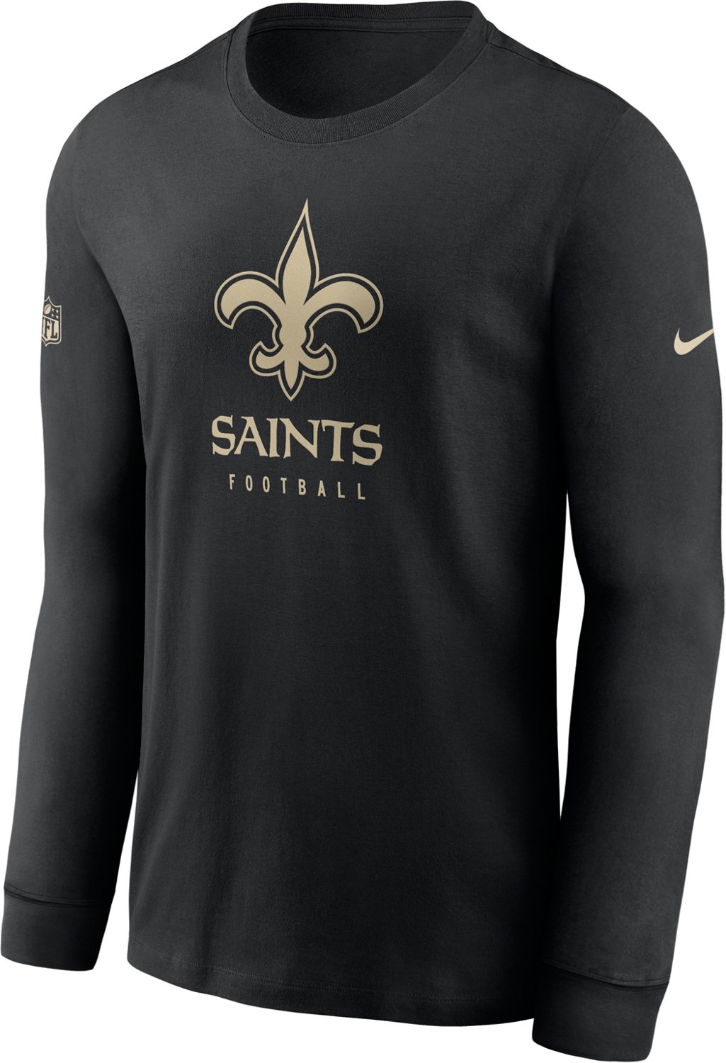 Nike Men s New Orleans Saints Team Issue Dri FIT Long Sleeve T shirt Academy