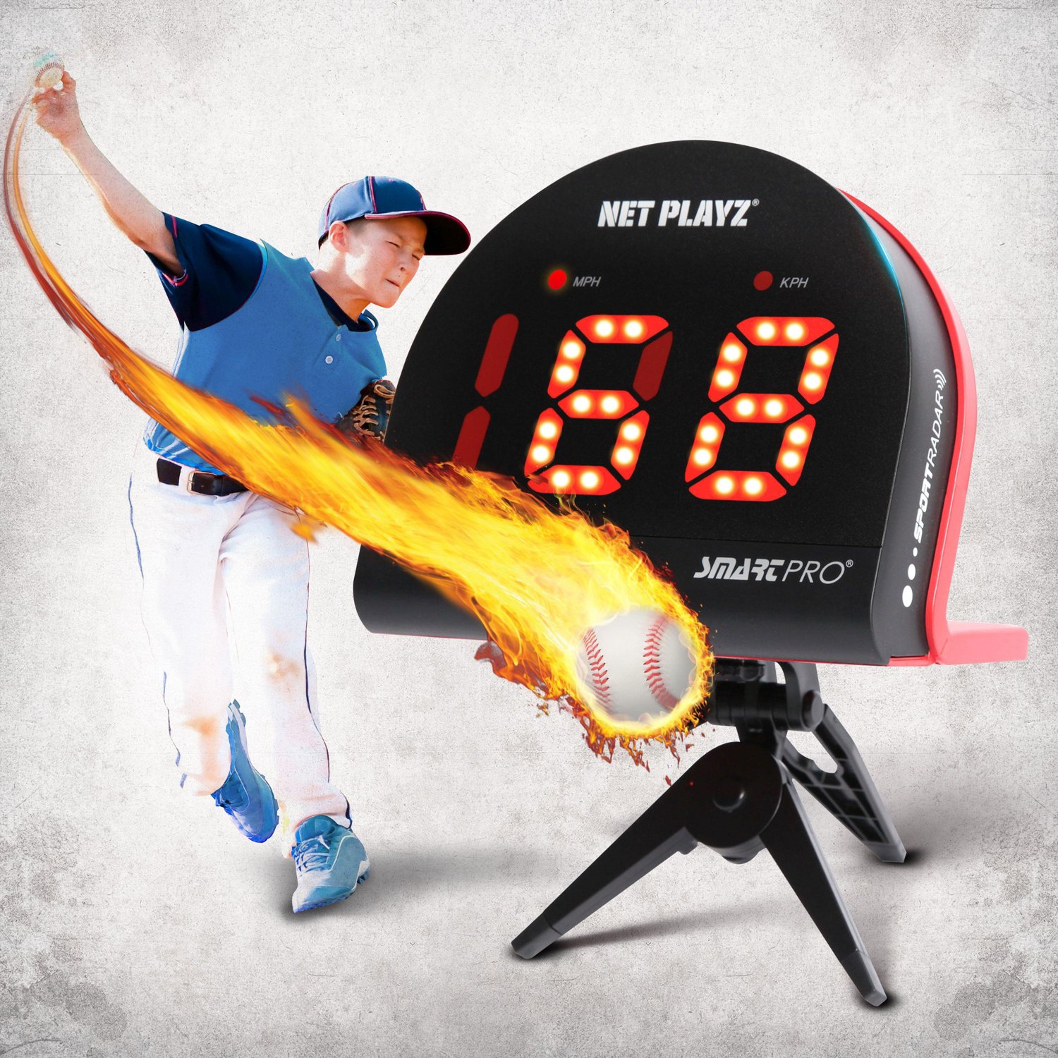 Net Playz Multi Sports Personal Speed Radar Detector Gun