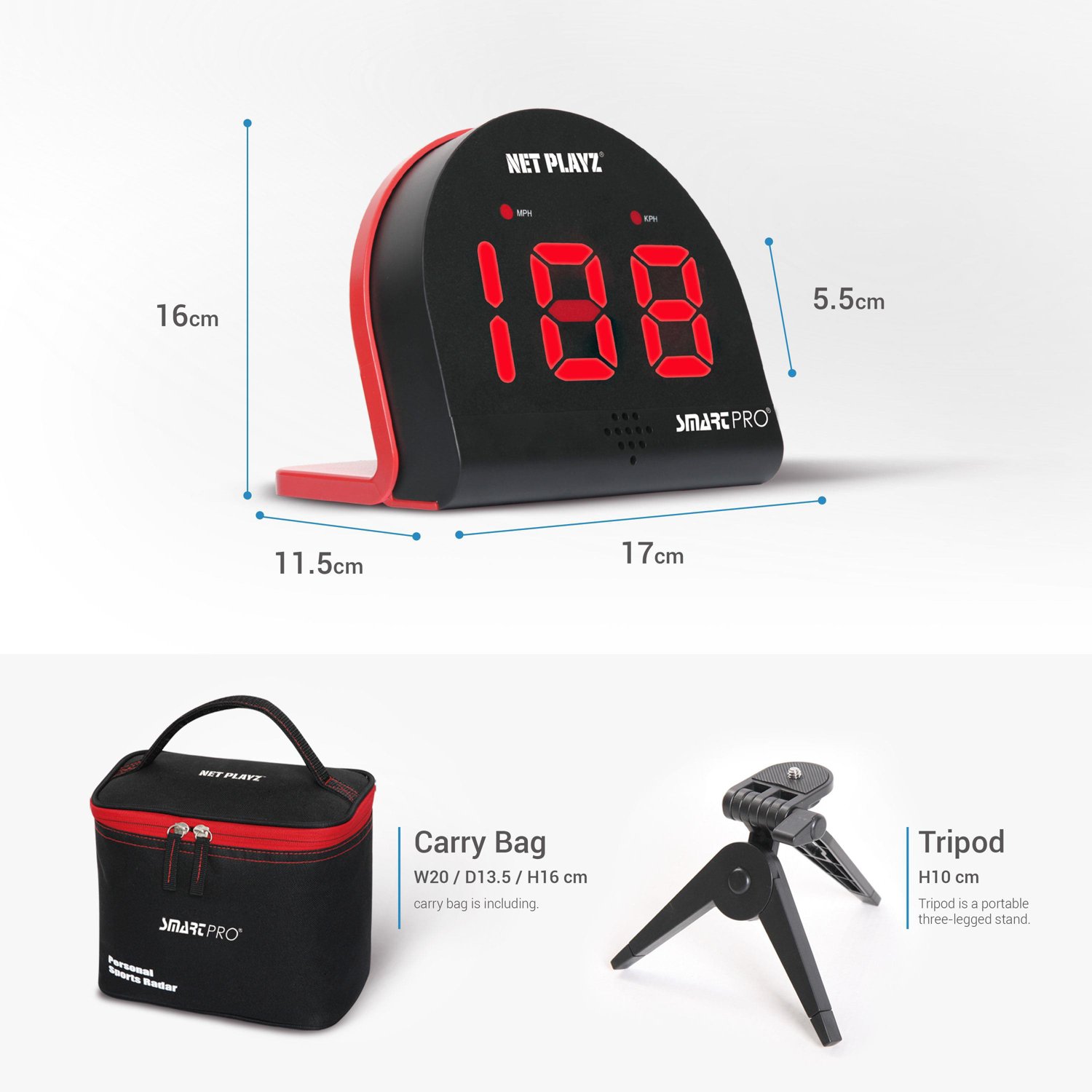 NetPlayz Radar Speed Sensor Detector | Free Shipping at Academy