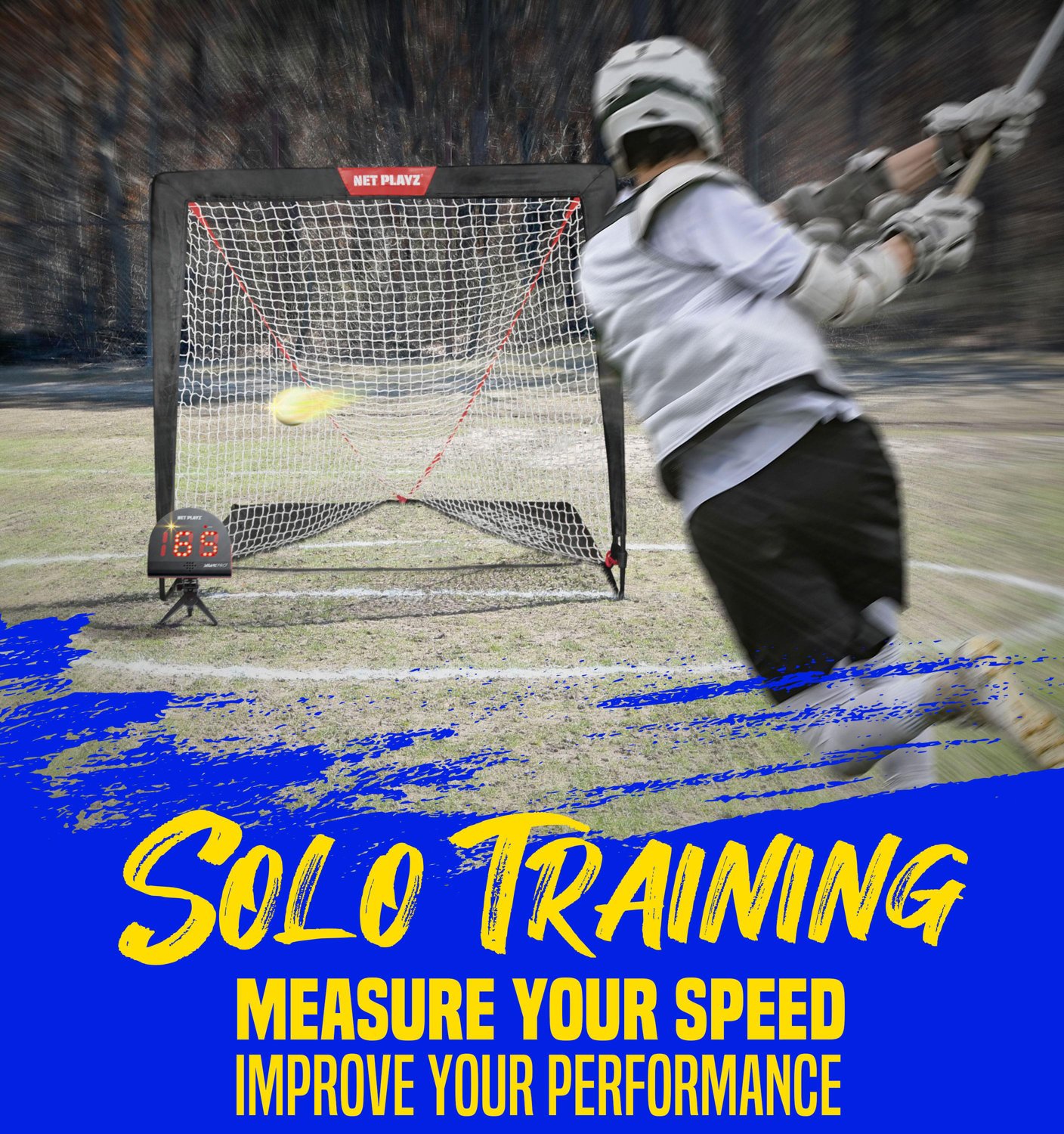 NetPlayz Lacrosse Goal N Radar Training Kit                                                                                      - view number 7