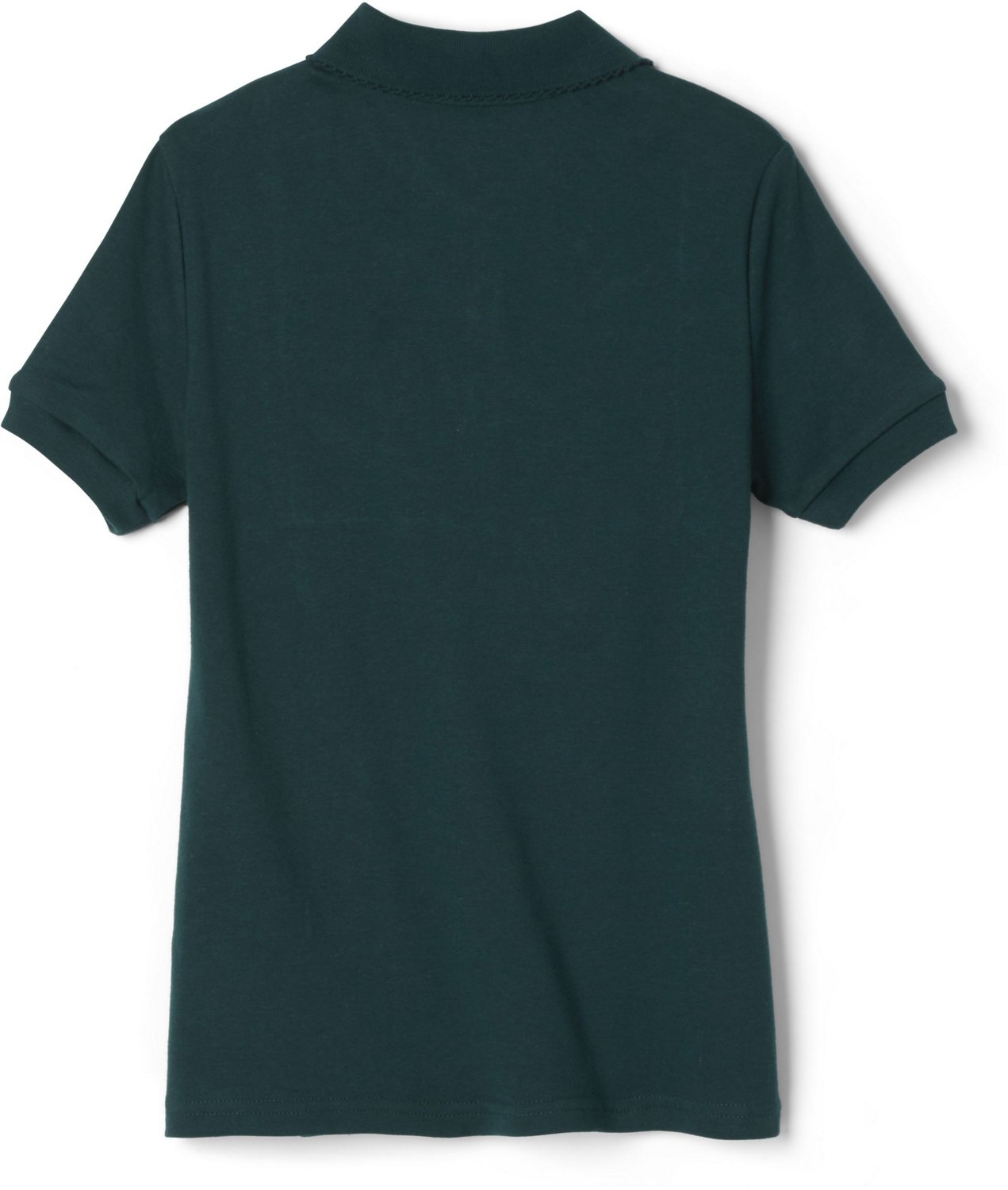 French Toast @School Girls' Picot Collar Interlock School Polo Shirt - view number 2