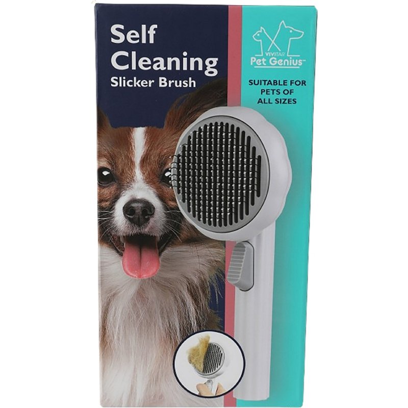 Vivitar Pet Genius Pet Slicker Brush - Pet Accessories at Academy Sports