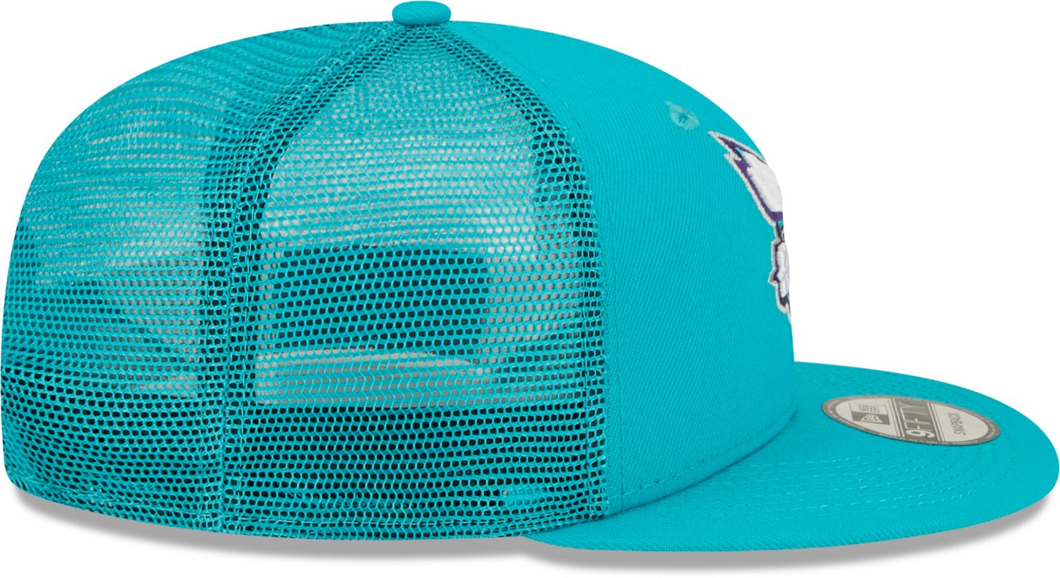 New Era Men's Charlotte Hornets Classic Trucker 9FIFTY Cap                                                                       - view number 6