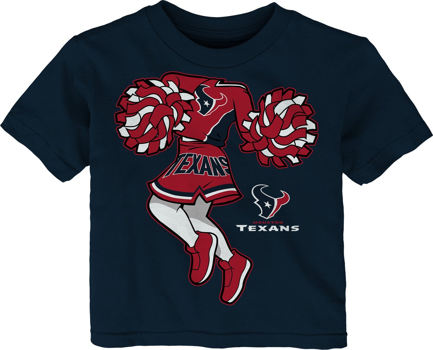 Outerstuff Infants' Houston Texans Cheerleader Short Sleeve T-shirt