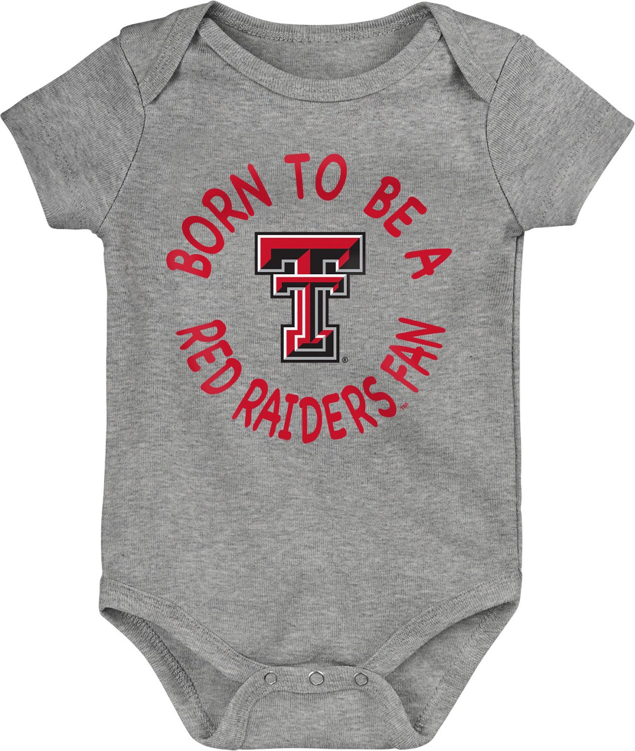 Outerstuff Infants' Texas Tech University Born to Be 3-Piece Creeper Set - view number 4
