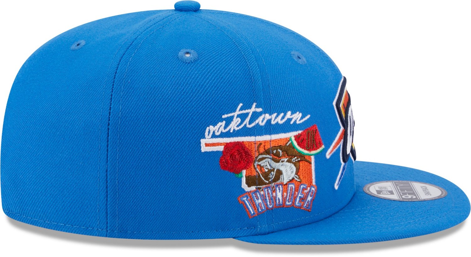 New Era Men's Oklahoma City Thunder Icon 9FIFTY Snapback Cap - view number 6