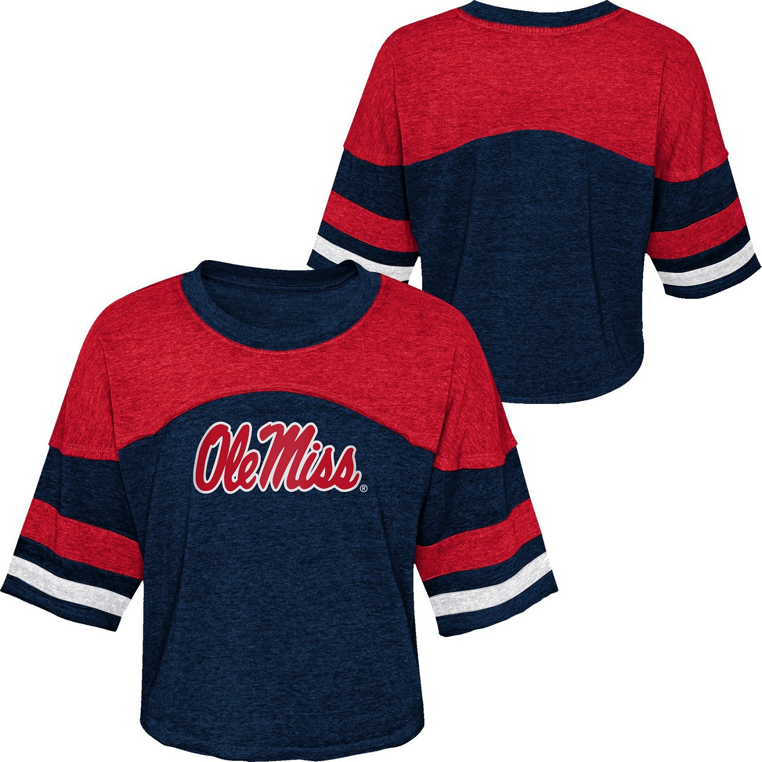 Outerstuff Girls' University of Mississippi Sunday Fun Day T-shirt - view number 3
