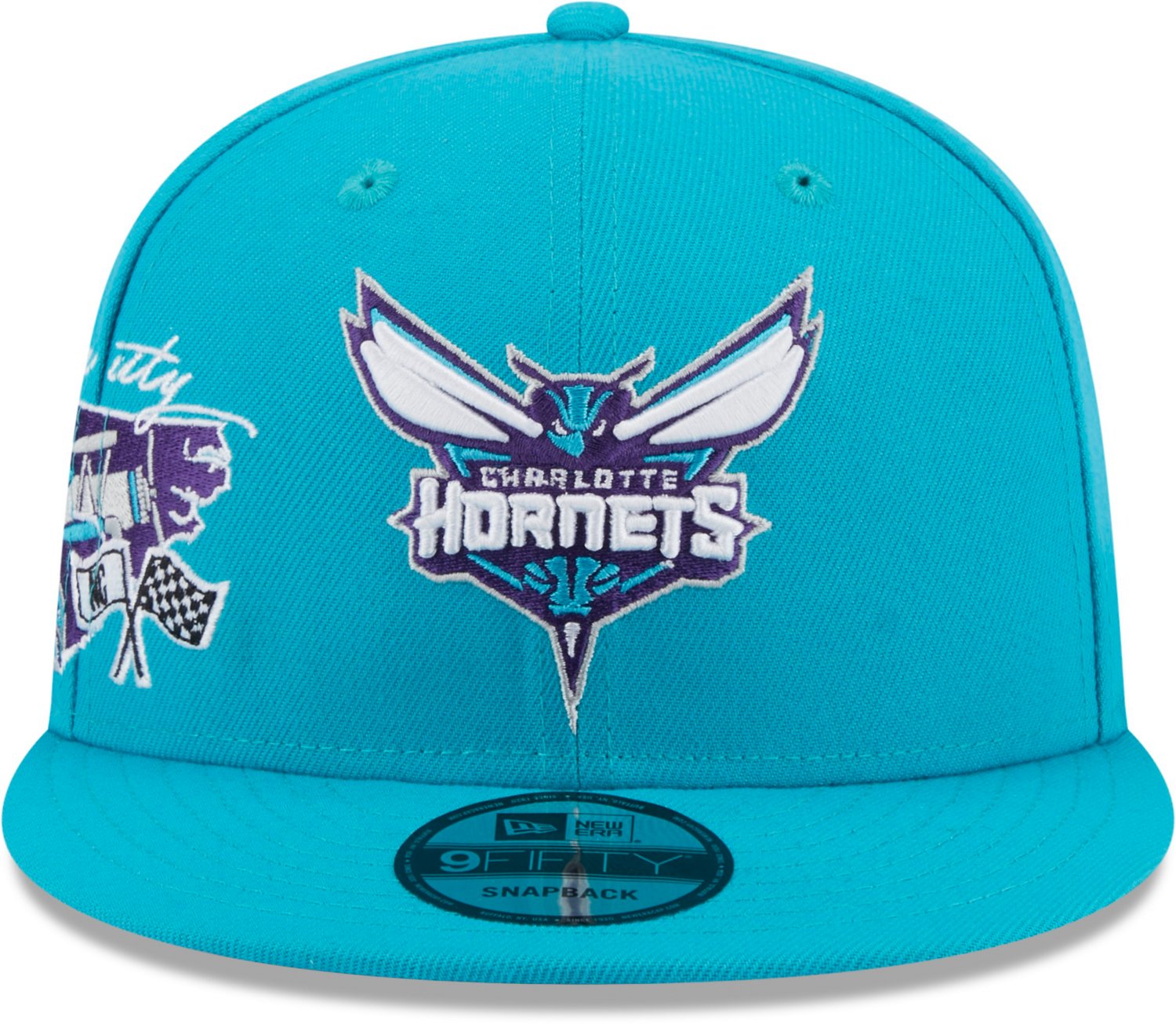 New Era Men's Charlotte Hornets Icon 9FIFTY Snapback Cap - view number 3