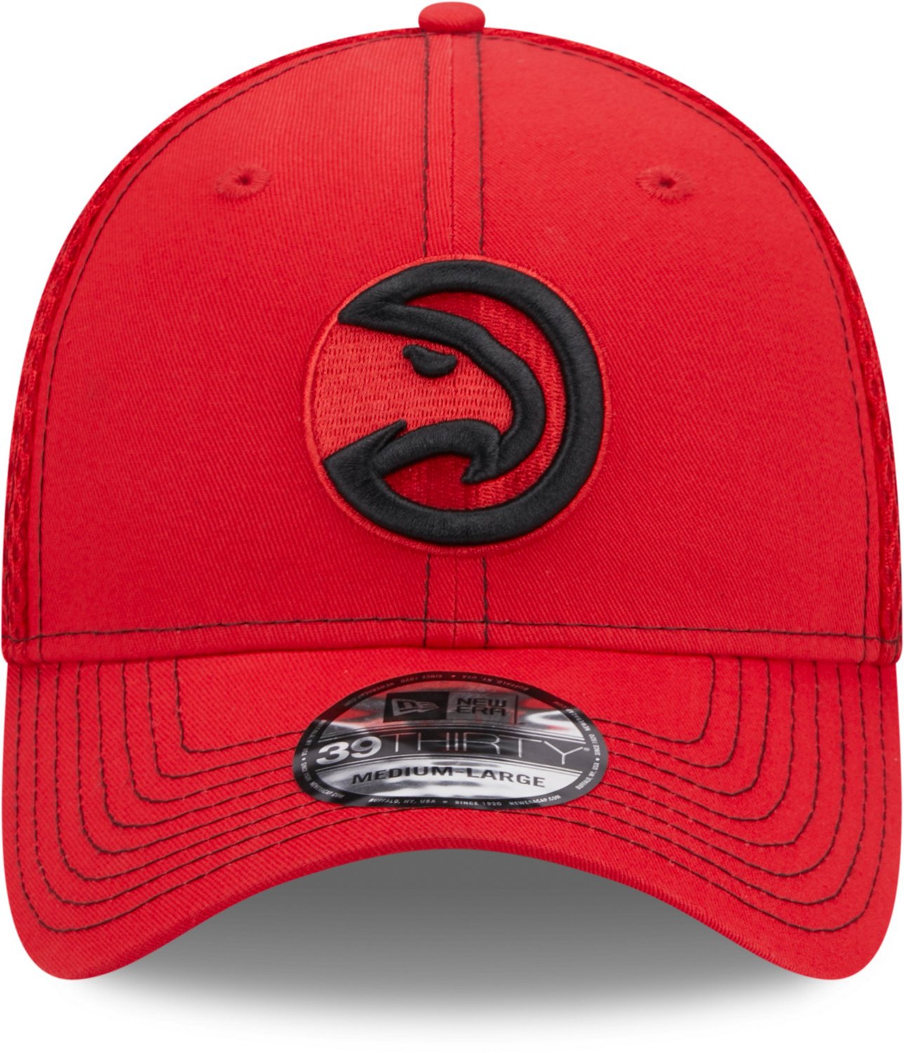 New Era Men's Atlanta Hawks Neo Contrast 39THIRTY Cap - view number 3