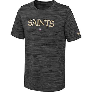 Nike Boys' New Orleans Saints Velocity Team Issue T-shirt                                                                       