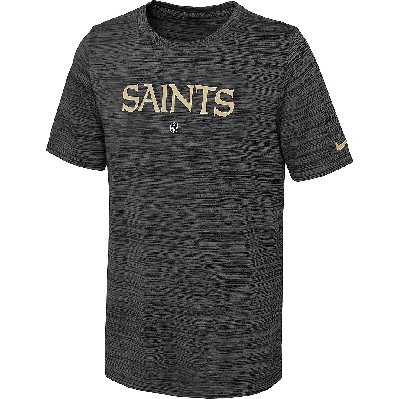 Nike Boys' New Orleans Saints Velocity Team Issue T-shirt                                                                        - view number 1