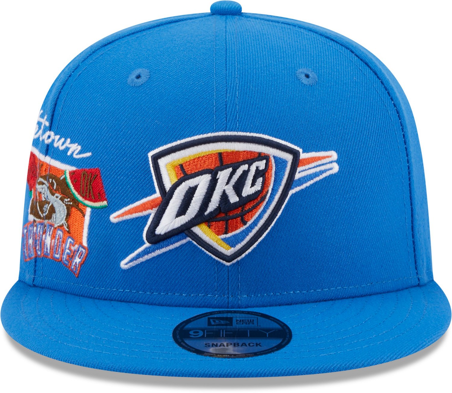 New Era Men's Oklahoma City Thunder Icon 9FIFTY Snapback Cap - view number 3
