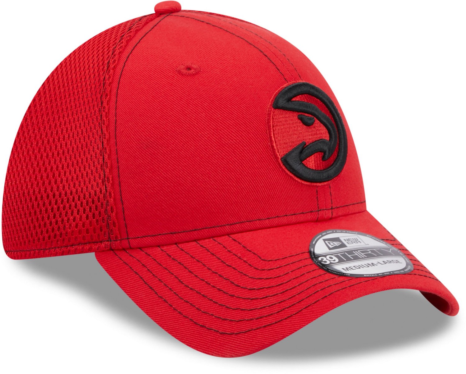 New Era Men's Atlanta Hawks Neo Contrast 39THIRTY Cap - view number 4