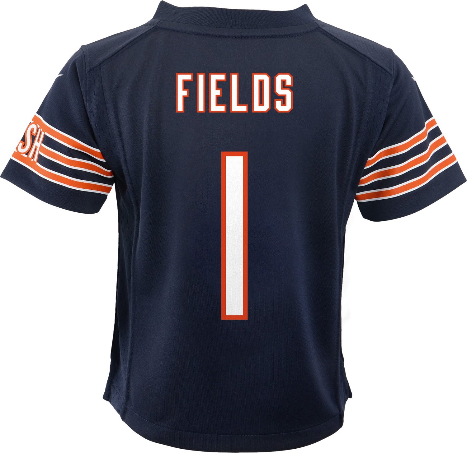 Youth Nike Justin Fields Orange Chicago Bears Game Jersey