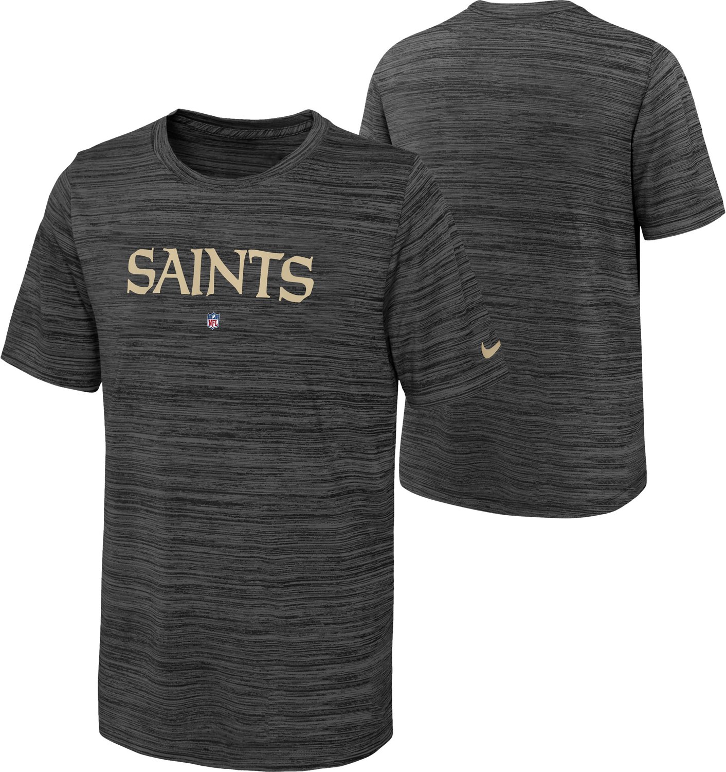 Nike Boys' New Orleans Saints Velocity Team Issue T-shirt | Academy