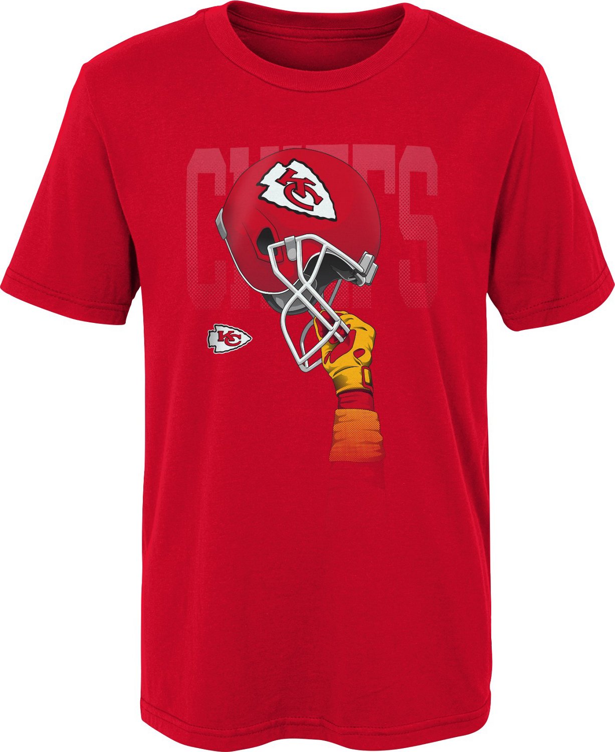 : Outerstuff NFL Kansas City Chiefs Mascot Headshot Graphic Short  Sleeve T-Shirt, Youth Boys (4-7) : Sports & Outdoors