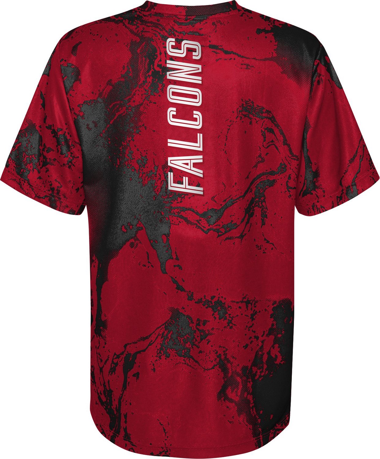 Outerstuff Boys' 8-20 Atlanta Falcons In the Mix Poly Dri-Tek Short Sleeve T-shirt - view number 2