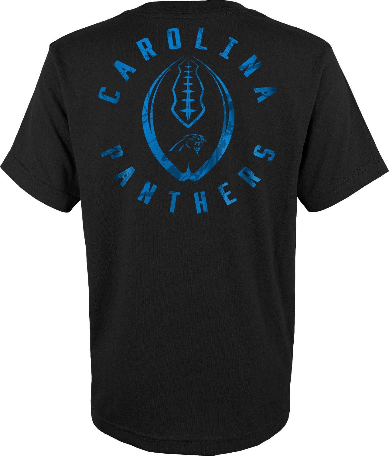 Outerstuff Boys' 8-20 Carolina Panthers Liquid Camo Logo Short Sleeve T-shirt - view number 2