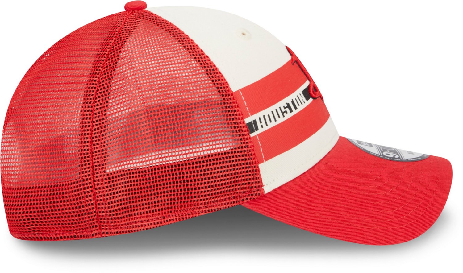 New Era Men’s Houston Rockets Stripes 9FORTY Cap