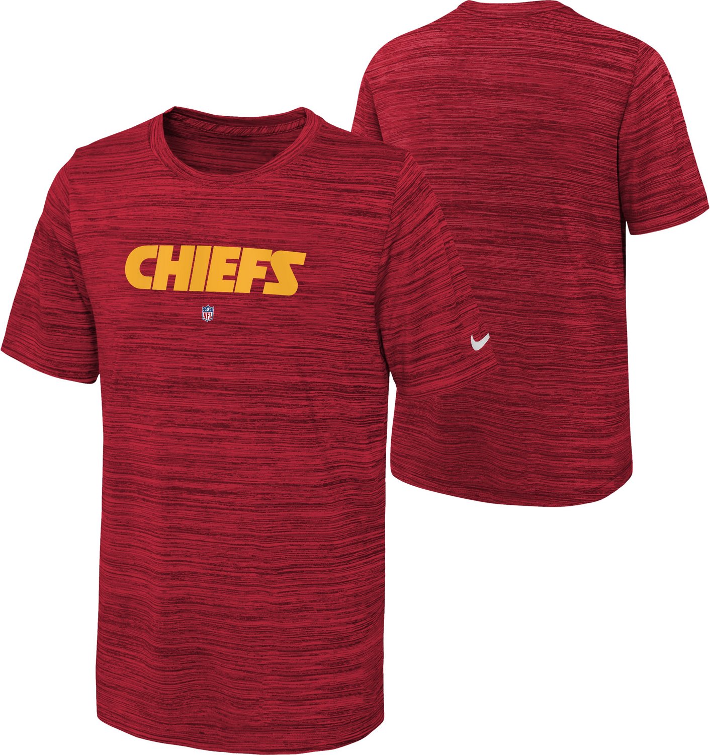 Nike Boys' Kansas City Chiefs Velocity Team Issue T-shirt | Academy