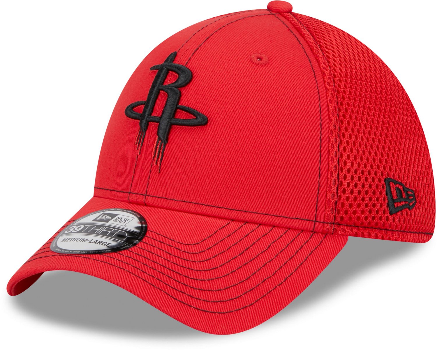 New Era Men's Houston Rockets Neo Contrast 39THIRTY Cap