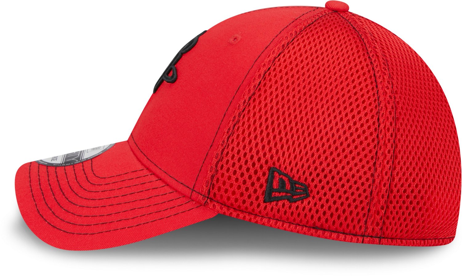 New Era Men's Houston Rockets Neo Contrast 39THIRTY Cap - view number 5