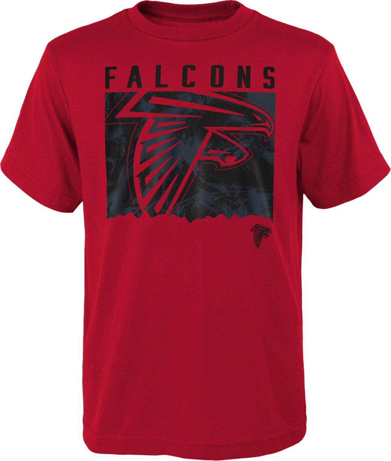 Outerstuff Youth Atlanta Falcons Liquid Camo T Shirt Red S Each