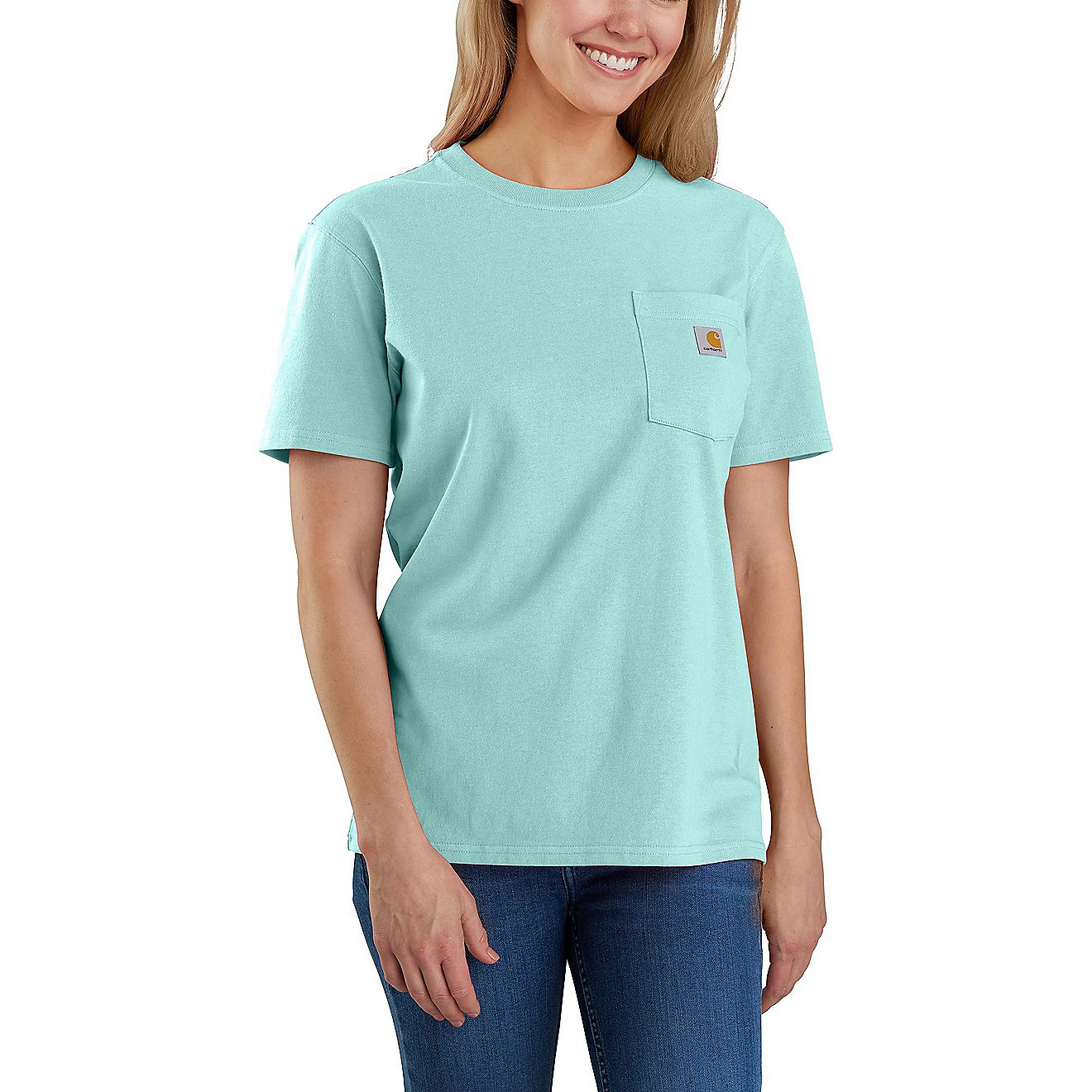 Carhartt Women's WK87 Workwear Pocket T-shirt                                                                                    - view number 1