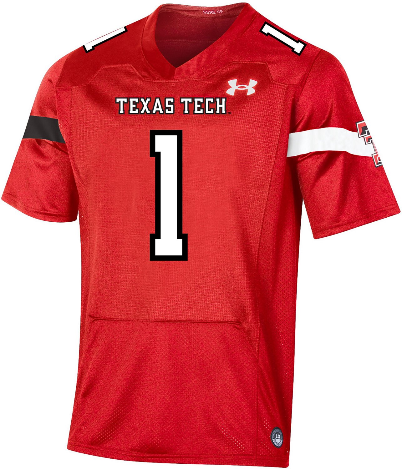 Under Armour Men's Texas Tech University Replica Jersey Red, Medium - NCAA Men's Tops at Academy Sports