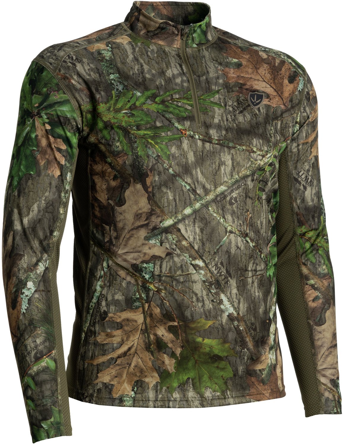 Blocker Outdoors Men's Finisher Turkey 1/4-Zip Long Sleeve T-shirt - view number 2