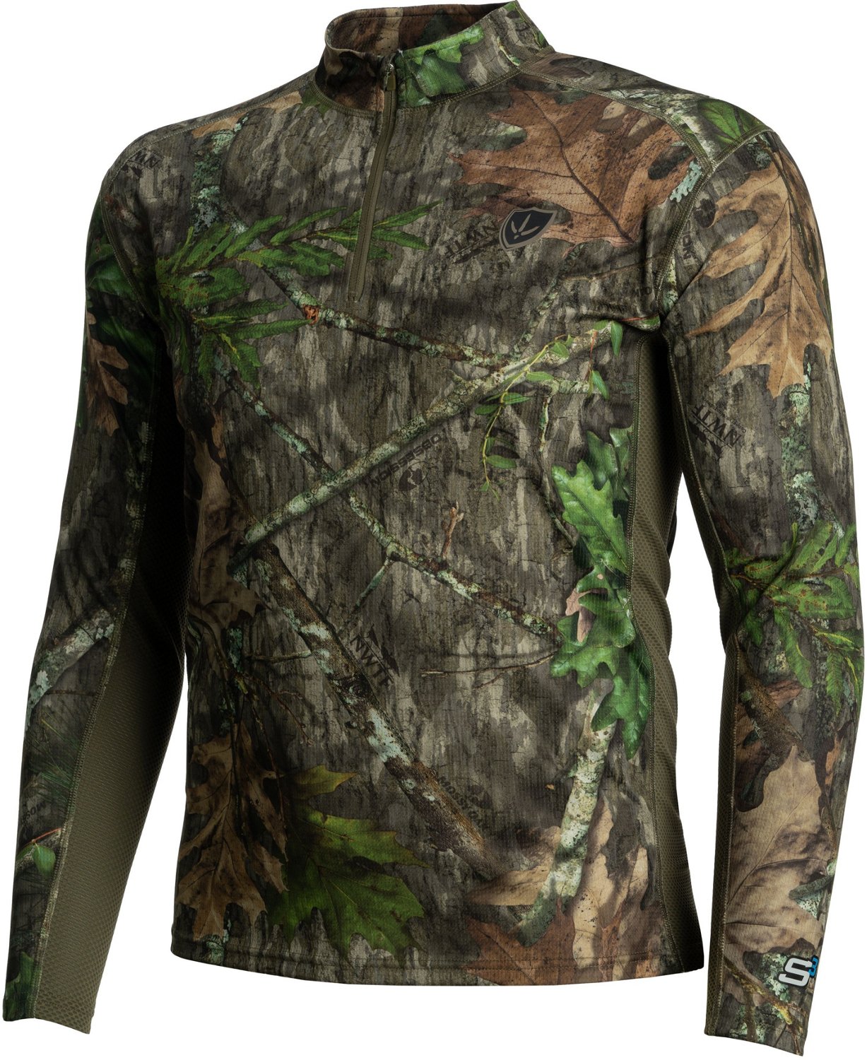 Blocker Outdoors Men's Finisher Turkey 1/4-Zip Long Sleeve T-shirt - view number 3