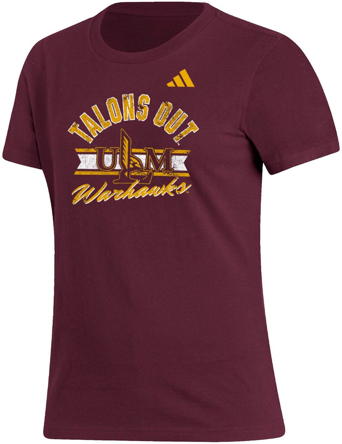 adidas Women's University of Louisiana at Monroe Fresh T-shirt | Academy