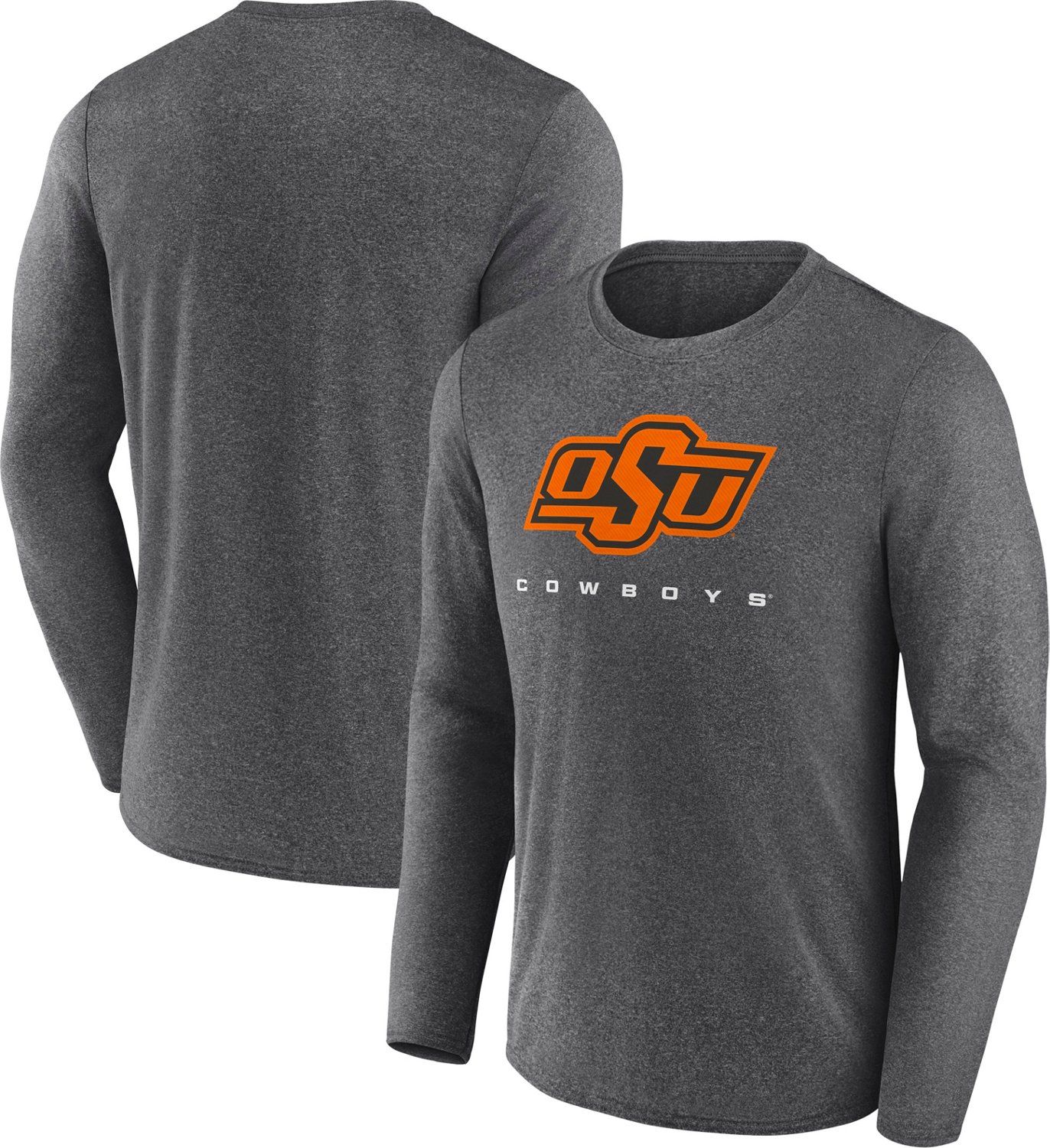 Fanatics Men's Oklahoma State University Defender Logo Long Sleeve T ...