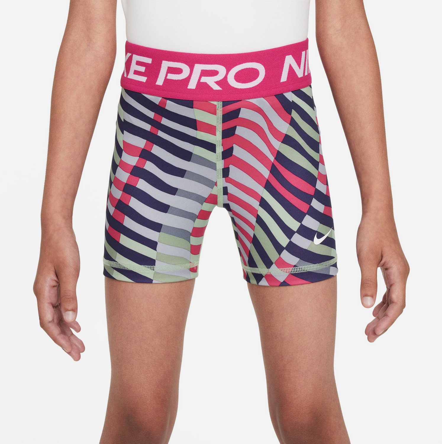 Nike Girls' Dri-FIT Tempo 3-in-1 Training Shorts 3 in - view number 2