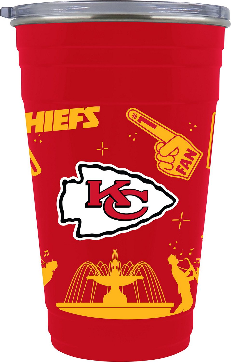 Lids Kansas City Chiefs Tervis 20oz. Personalized MVP Fan Stainless Steel  Tumbler