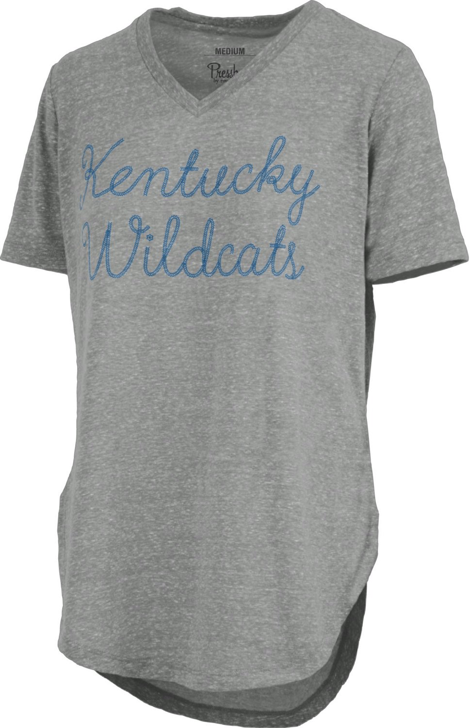 Three Square Women's University of Kentucky Knobi Stardust Chain Puff V-neck T-shirt                                             - view number 1 selected