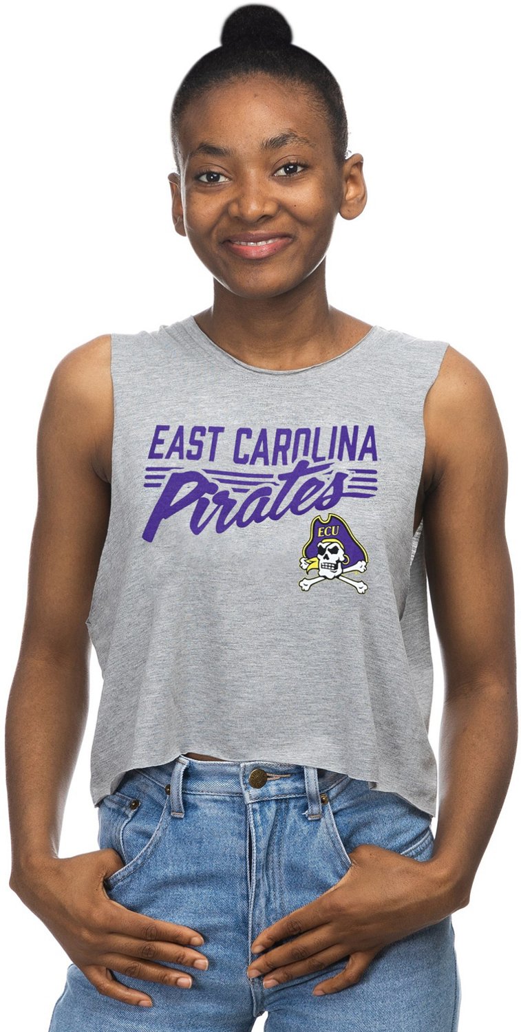 Men's Purple East Carolina Pirates Campus Icon T-Shirt