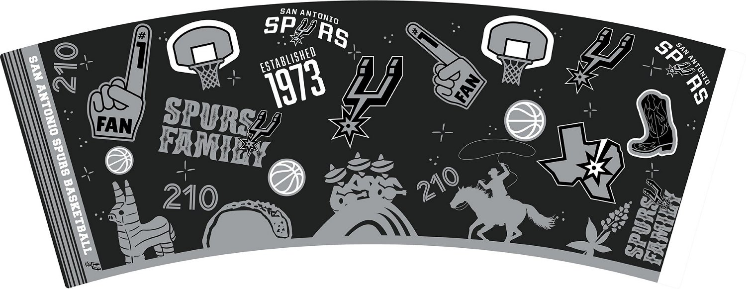 Great American Products San Antonio Spurs Team Color 22 oz Tailgater Travel Tumbler - view number 2