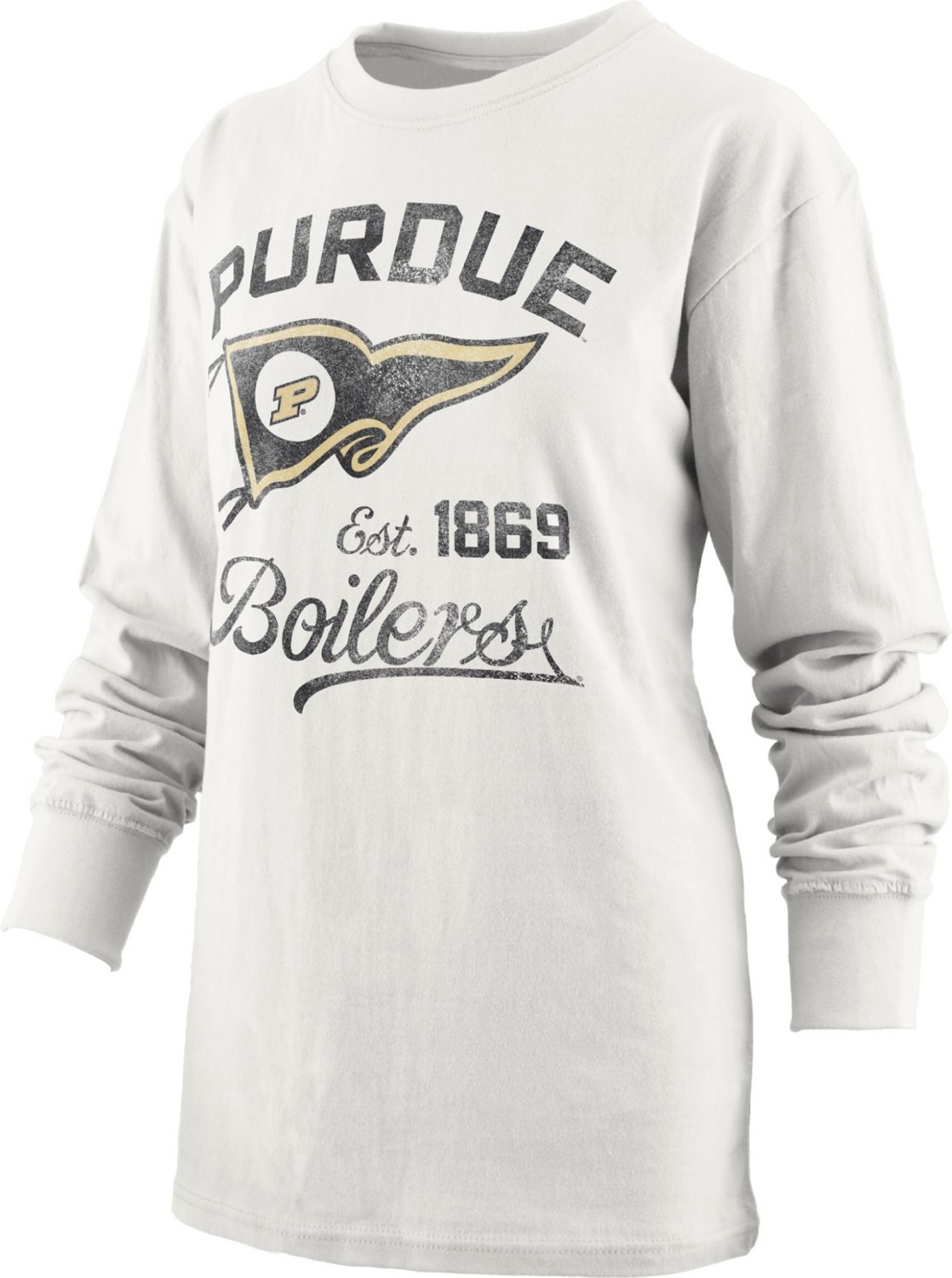 Three Square Purdue University Pine Top Old Standard Long Sleeve