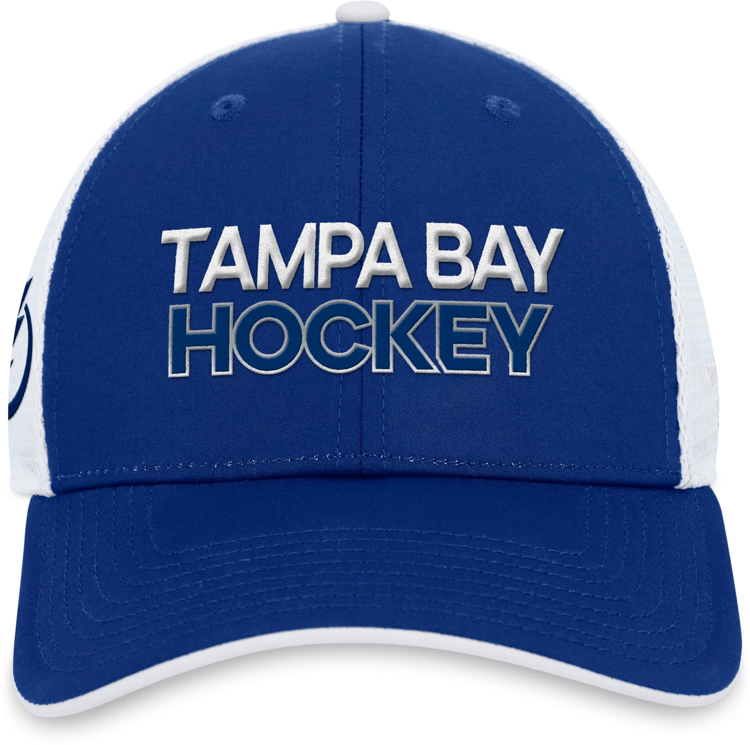 Fanatics Tampa Bay Lightning Authentic Pro Rink Structured Meshback with Snap Trucker Hat