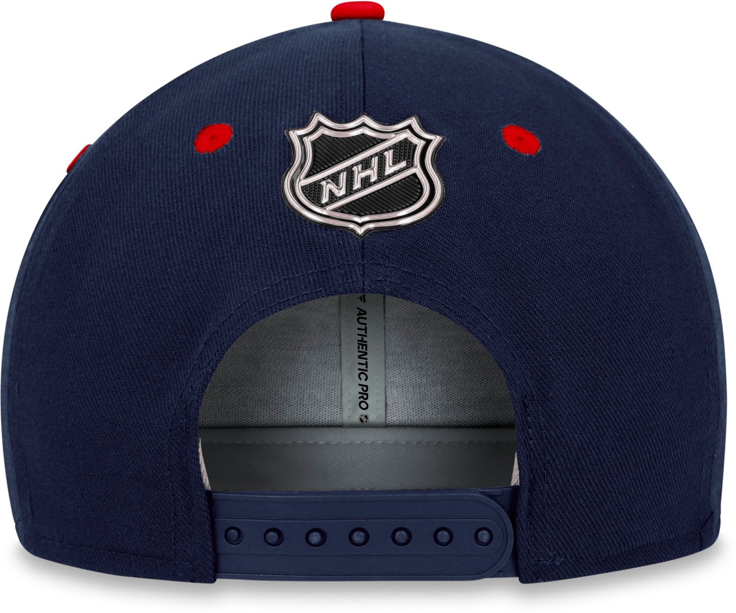 Washington Capitals Men's Authentic Pro Draft Snapback Hat - view number 3