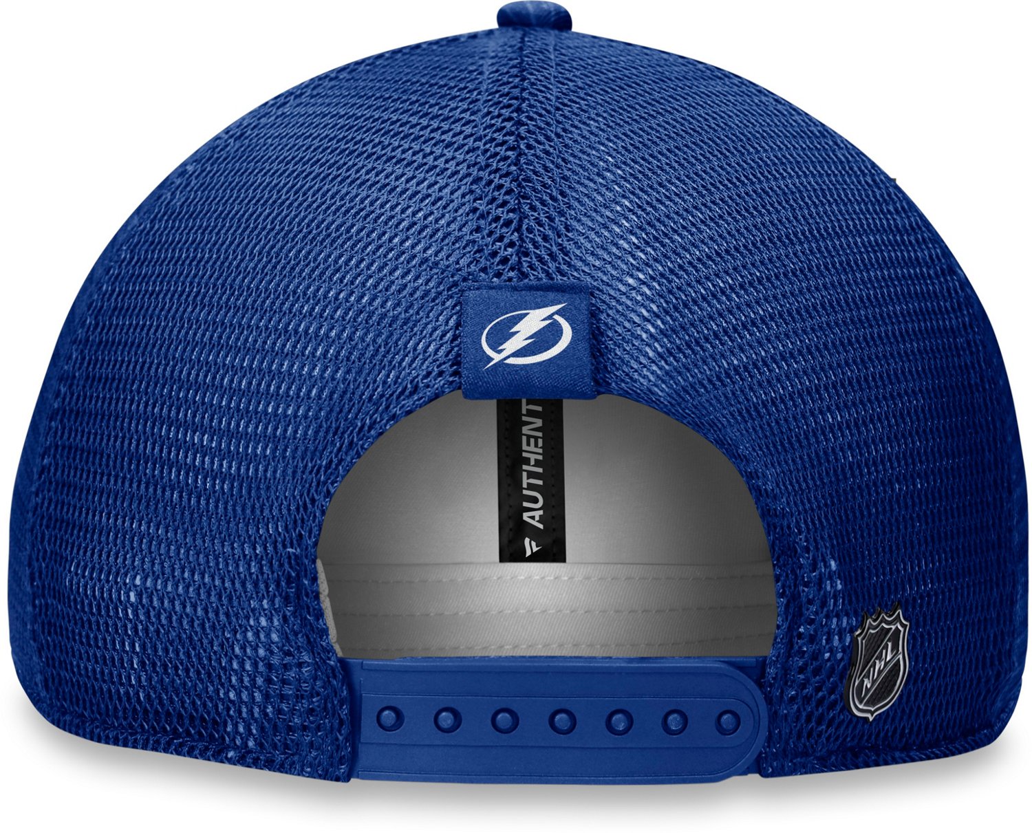 Fanatics Women's Tampa Bay Lightning Authentic Pro Road Structured Adjustable Snapback Trucker Hat                               - view number 3