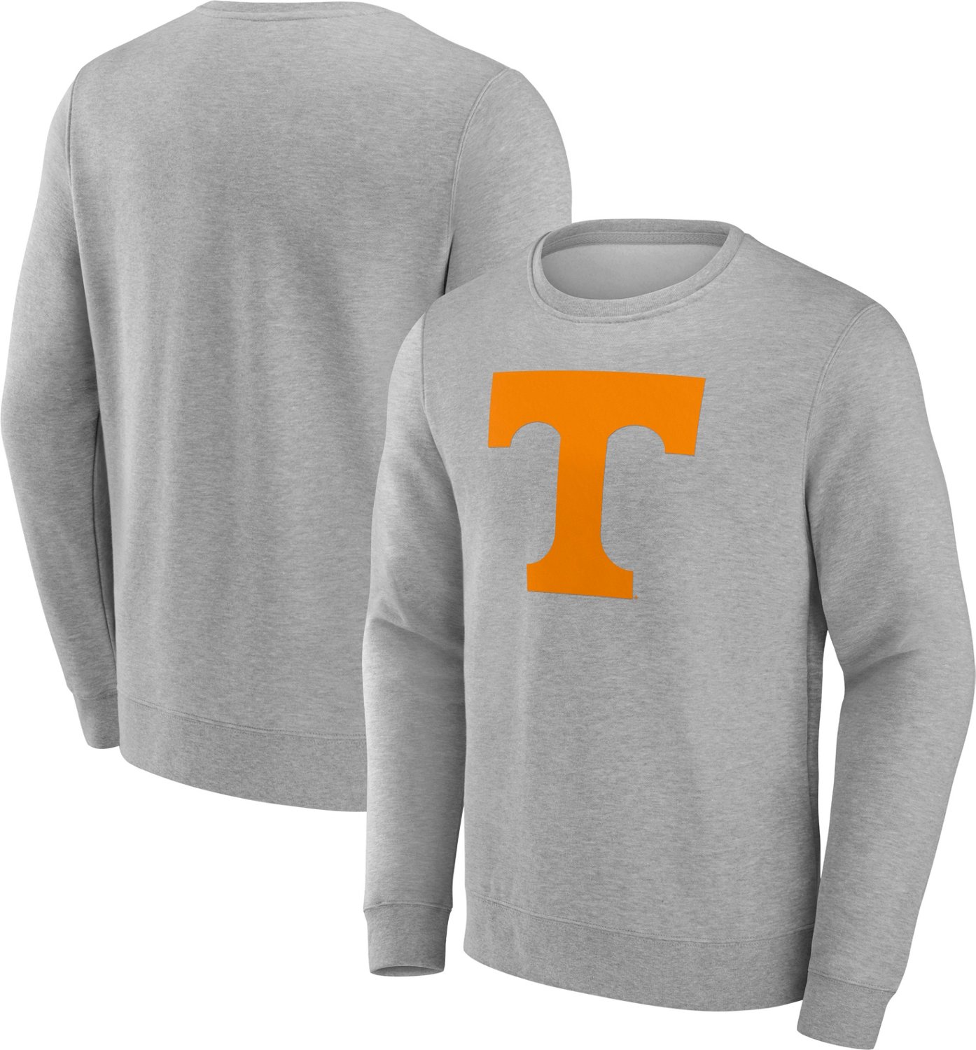 Fanatics Men's University of Tennessee Evergreen Fleece Applique Crew Pullover                                                   - view number 3