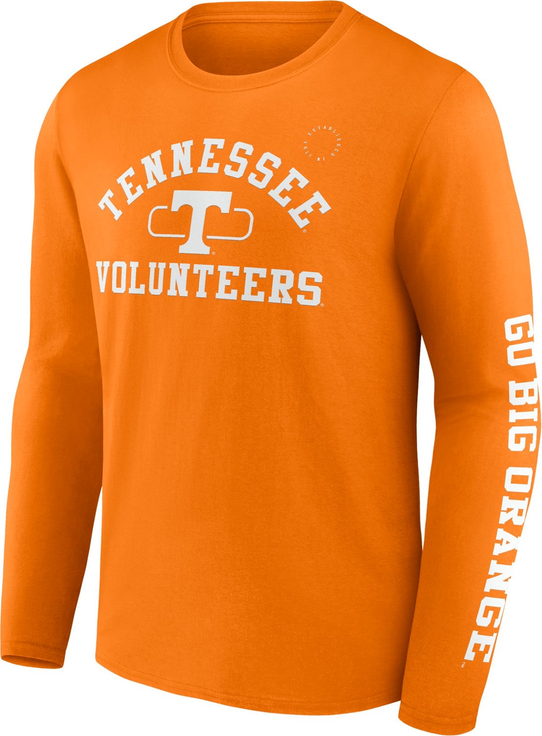 Fanatics Men's University of Tennessee Fundamentals Modern Arch Long ...