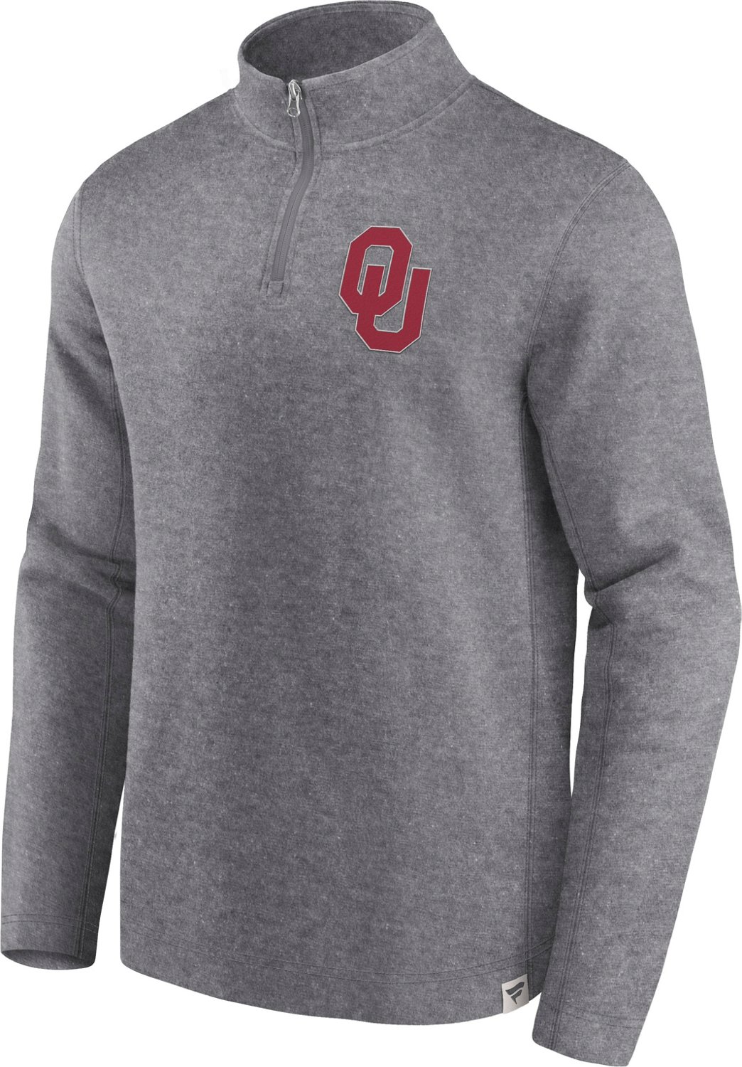 Fanatics Men's University of Oklahoma Heritage Vintage 1/4-Zip Shirt