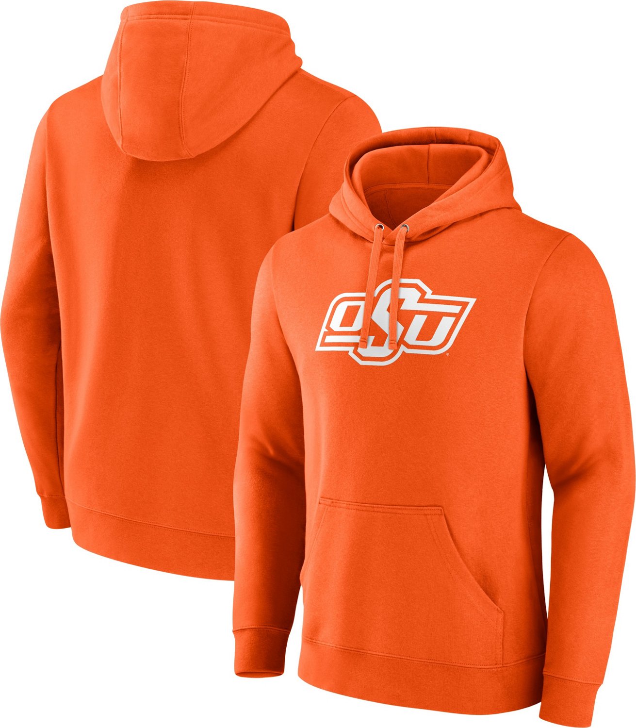 Fanatics Men's Oklahoma State University Evergreen Fleece Applique Pullover Hoodie                                               - view number 3
