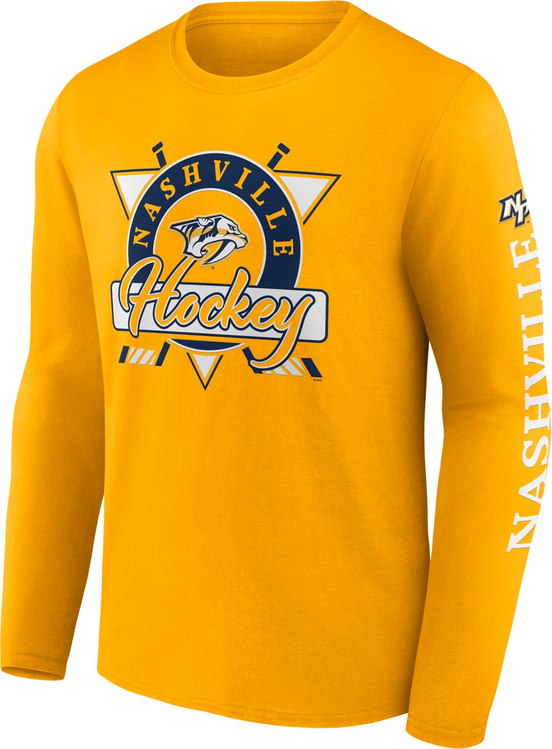 Fanatics Men's Nashville Predators Rinkside Long Sleeve T-shirt | Academy